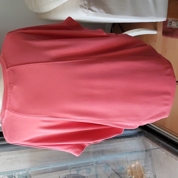 Chico's short sleeve top/salmon color. - Picture 2 of 9